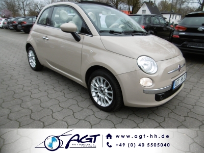 Fiat 500C Lounge Allwetter Klima PDC