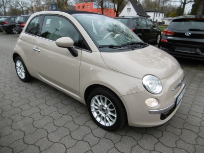 Fiat 500C Lounge Allwetter Klima PDC