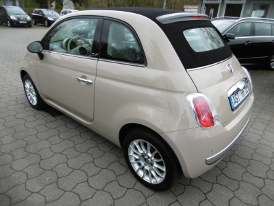 Fiat 500C Lounge Allwetter Klima PDC