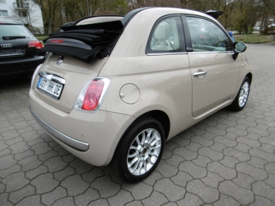 Fiat 500C Lounge Allwetter Klima PDC