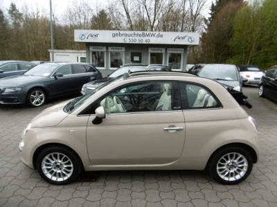 Fiat 500C Lounge Allwetter Klima PDC