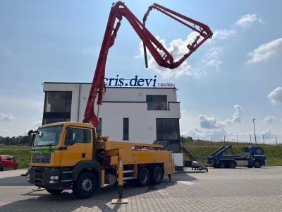 MAN  26.360 6x4 Putzmeister 24 m Hallenpumpe