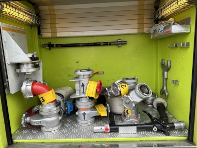 Mercedes-Benz  1224 4x2 Dreh Leiter 25 m / Korb /  Feuerwehr