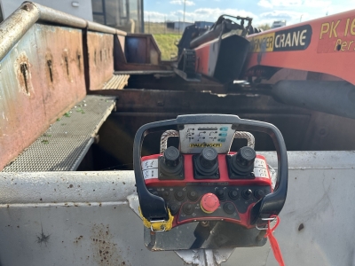 Palfinger  Glas Kran Mulde / PK 16502