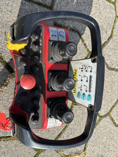 Palfinger  Glas Kran Mulde / PK 16502