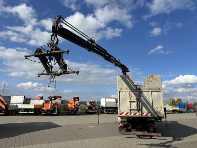 Palfinger  Glas Kran Mulde / PK 16502