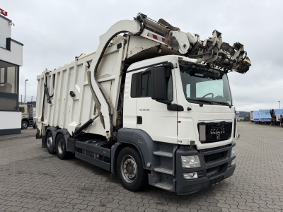 MAN  TGS 26.320 6x2 BL Faun Frontlader