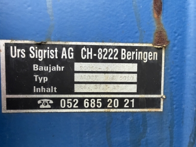 Mercedes-Benz  Abrollcontainer / Abrollmulde 37 cbm