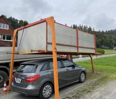 ANDERE  Graber ISOGRA Asphalt Thermo Silo Mulde