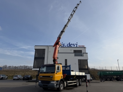 Daf CF 75.360 6x4 Palfinger 44002 / Seilwinde / Boogieachse / 26 m 