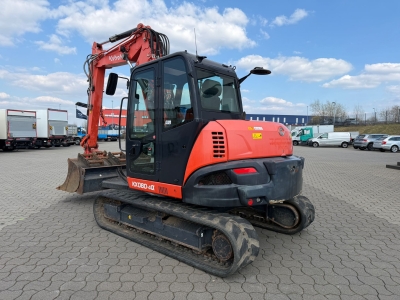 KUBOTA KX 080 - 4 4 x Schaufel / Lehnhoff Schnellwechsel HS 08