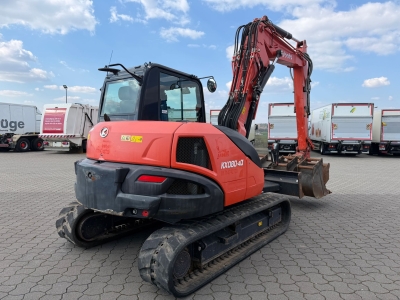 KUBOTA KX 080 - 4 4 x Schaufel / Lehnhoff Schnellwechsel HS 08