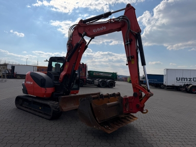KUBOTA KX 080 - 4 4 x Schaufel / Lehnhoff Schnellwechsel HS 08