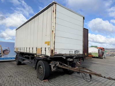 Schmitz Cargobull BDF AWF 18 + Wecon WPR 745 Br&uuml;cke