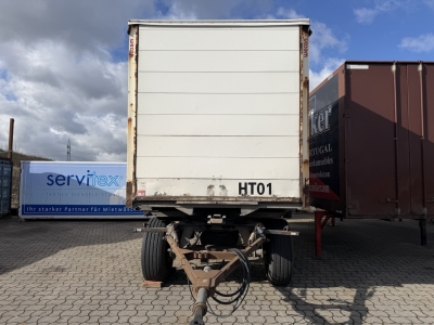 Schmitz Cargobull BDF AWF 18 + Wecon WPR 745 Br&uuml;cke