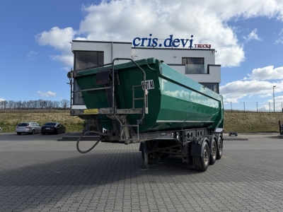 KEMPF SKM 35/3 Kippauflieger / Alu / Plane / 24 CBM