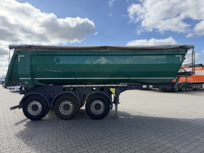 KEMPF SKM 35/3 Kippauflieger / Alu / Plane / 24 CBM