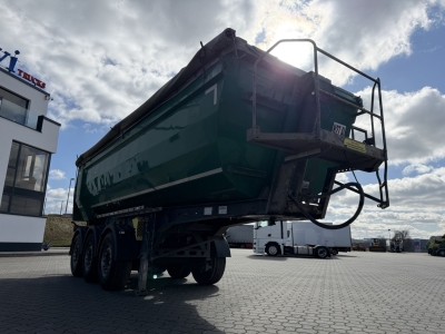 KEMPF SKM 35/3 Kippauflieger / Alu / Plane / 24 CBM