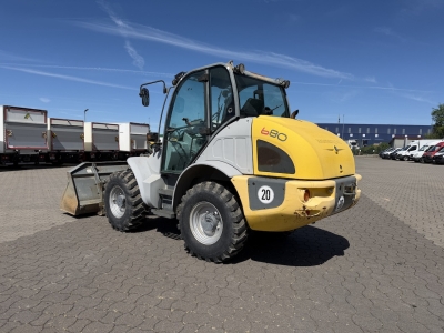 Kramer  680 / 351 / Schnellwechsler / Schneeschild / Gabeln / 1255 St