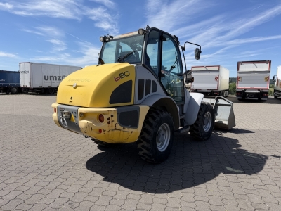 Kramer  680 / 351 / Schnellwechsler / Schneeschild / Gabeln / 1255 St