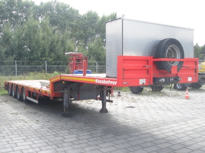 Kaessbohrer LB4E EX-1 KK LOWBED AUSZIEHBAR-2x Lenkachsen