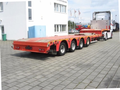 Kaessbohrer LB4E EX-1 KK LOWBED AUSZIEHBAR-2x Lenkachsen