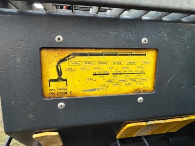 Mercedes-Benz Actros 2640 6x4 PK 27.000 Kran