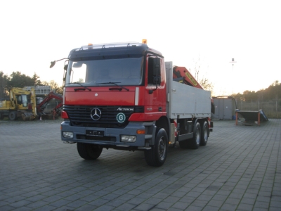 Mercedes-Benz Actros 2640 6x4 PK 27.000 Kran