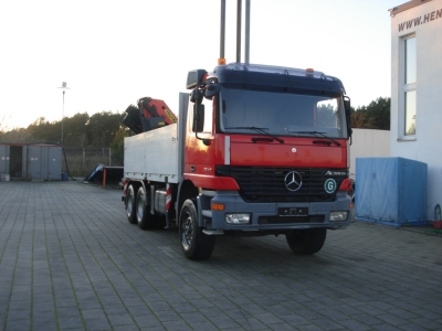 Mercedes-Benz Actros 2640 6x4 PK 27.000 Kran