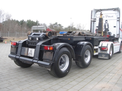 Krampe SHL 20 Abrollauflieger mit Haken Tele-Knick 3 x vorhanden