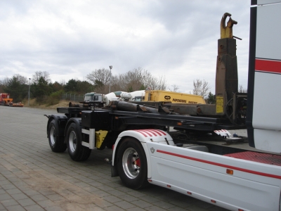 Krampe SHL 20 Abrollauflieger mit Haken Tele-Knick 3 x vorhanden