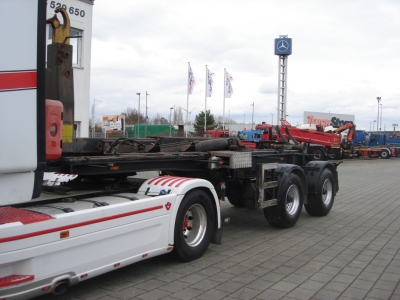 Krampe SHL 20 Abrollauflieger mit Haken Tele-Knick 3 x vorhanden