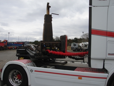 Krampe SHL 20 Abrollauflieger mit Haken Tele-Knick 3 x vorhanden