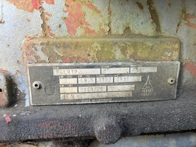 ANDERE  Betonmischaufbau mit sep. Motor