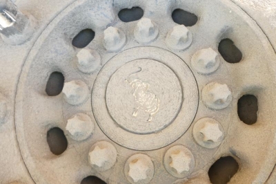 SCHMITZ GOTHA Abrollcontainernanhänger ACF 18 S -Schlitten