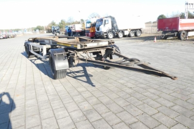 SCHMITZ GOTHA Abrollcontainernanhänger ACF 18 S -Schlitten