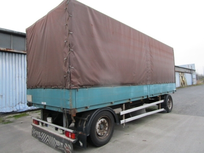 ANDERE Tang DK18 Pritsche+Plane Anhänger, 7,2m Aufbau