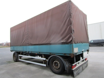 ANDERE Tang DK18 Pritsche+Plane Anhänger, 7,2m Aufbau