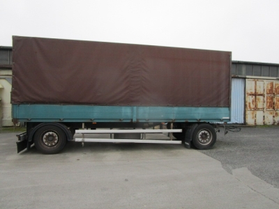 ANDERE Tang DK18 Pritsche+Plane Anhänger, 7,2m Aufbau