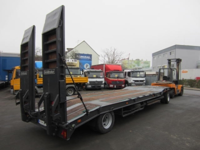 GOLDHOFER TU2-16/80 Tieflader, Neues Holz+Farbe, HU 03/2026 