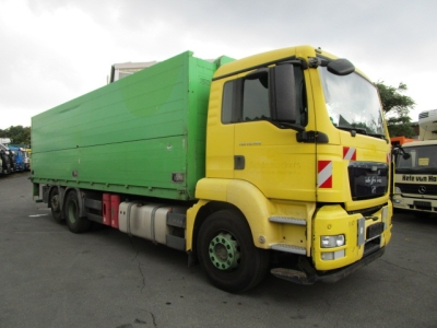 MAN TGS 26.400 6x2 BL Euro 5, Schwenkwände L+R, 8,0m