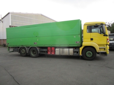 MAN TGS 26.400 6x2 BL Euro 5, Schwenkwände L+R, 8,0m