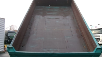 Mercedes-Benz 1823 Atego Meiller-Kipper, Greiferhydr., Funk