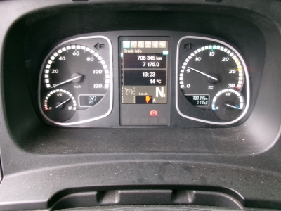 Mercedes-Benz 1530 Atego 4x2 BL Euro 6, Tautliner, Klima, LDBW