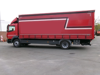 Mercedes-Benz 1530 Atego 4x2 BL Euro 6, Tautliner, Klima, LDBW