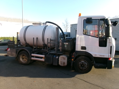 IVECO EuroCargo ML75E18 Faekalienwagen 3m³, Jurop Pump