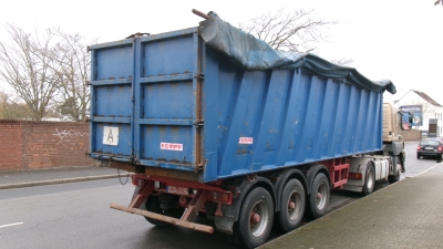 KEMPF SKM 34/3 Kippauflieger, BPW-Achsen, Luftfederung