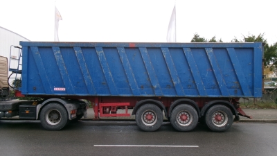 KEMPF SKM 34/3 Kippauflieger, BPW-Achsen, Luftfederung