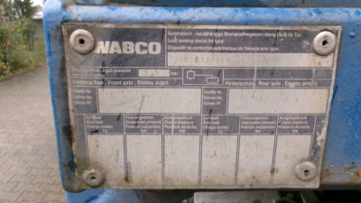 KEMPF SKM 34/3 Kippauflieger, BPW-Achsen, Luftfederung