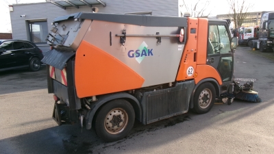 Hako Citymaster 2200 Motorprobleme, Ersatzteilträger